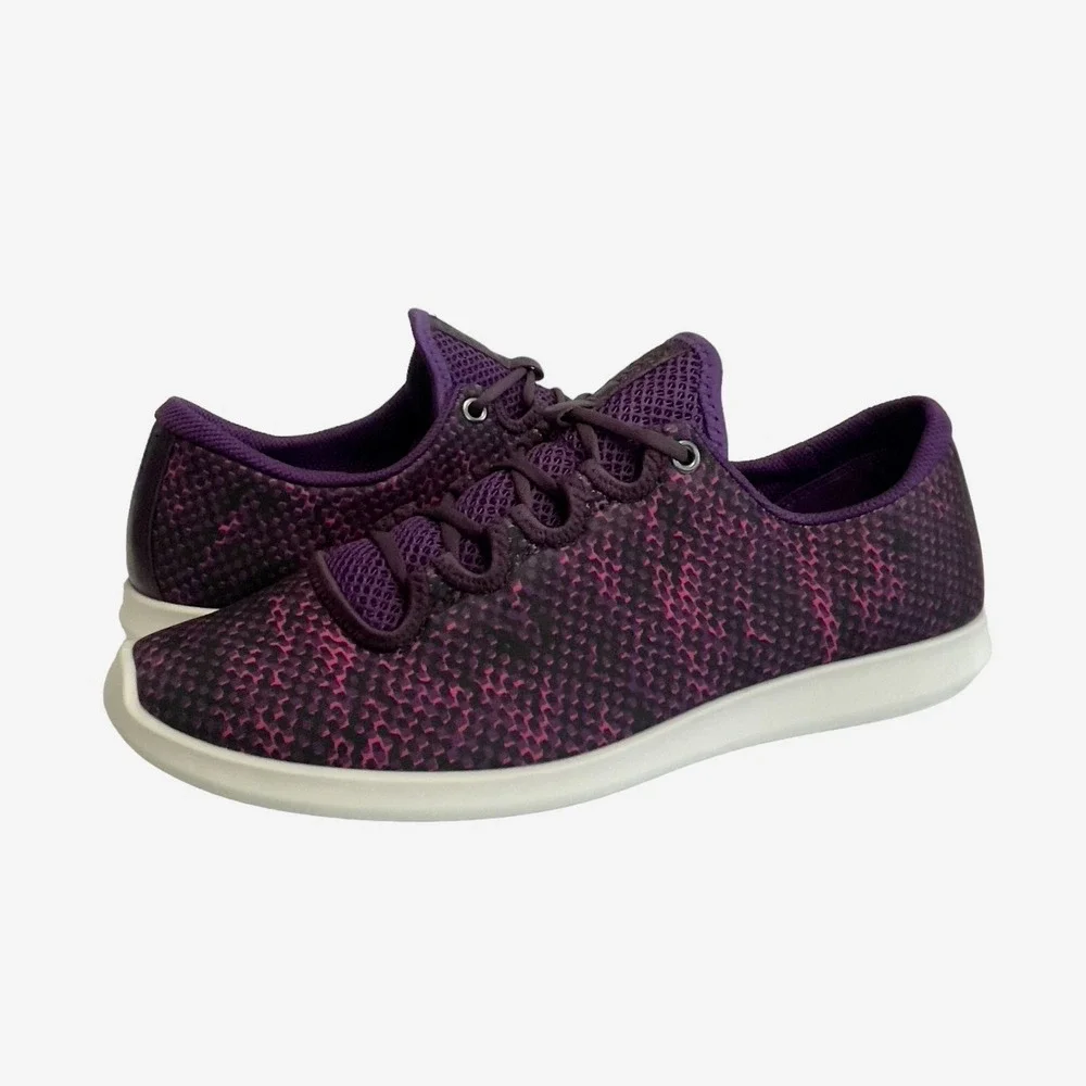 Ecco Sense Womens Athletic Comfort Shoes Size 41‎ (US 10-10.5) Purple 284043 NEW